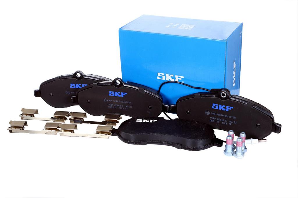 Jeu de 4 plaquettes de frein SKF ref. VKBP 80048 E